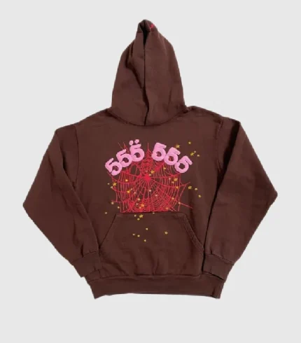 brown 555 hoodie