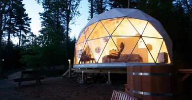 Elevated Camping: Glamping Done Right in Our Exclusive Dome